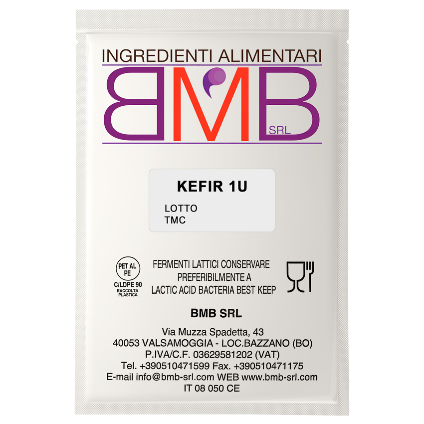 Закваска для традиционного кефира BMB KEFIR 1U (на 100-200 литров молока) Закваска для традиционного кефира BMB KEFIR 1U (на 100-200 литров молока)